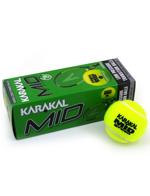 Karakal MID ITF Approved Tennis Balls 3pk